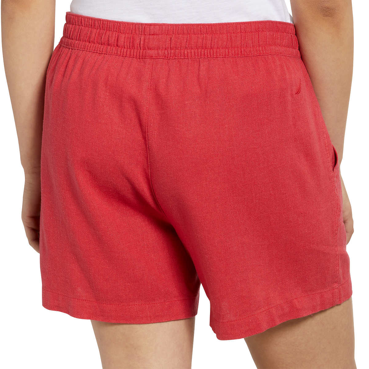 Nautica Ladies' Linen Blend Pull-On Short