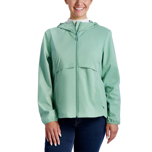 Gerry Ladies' Packable Rain Jacket Women's Rain Coat