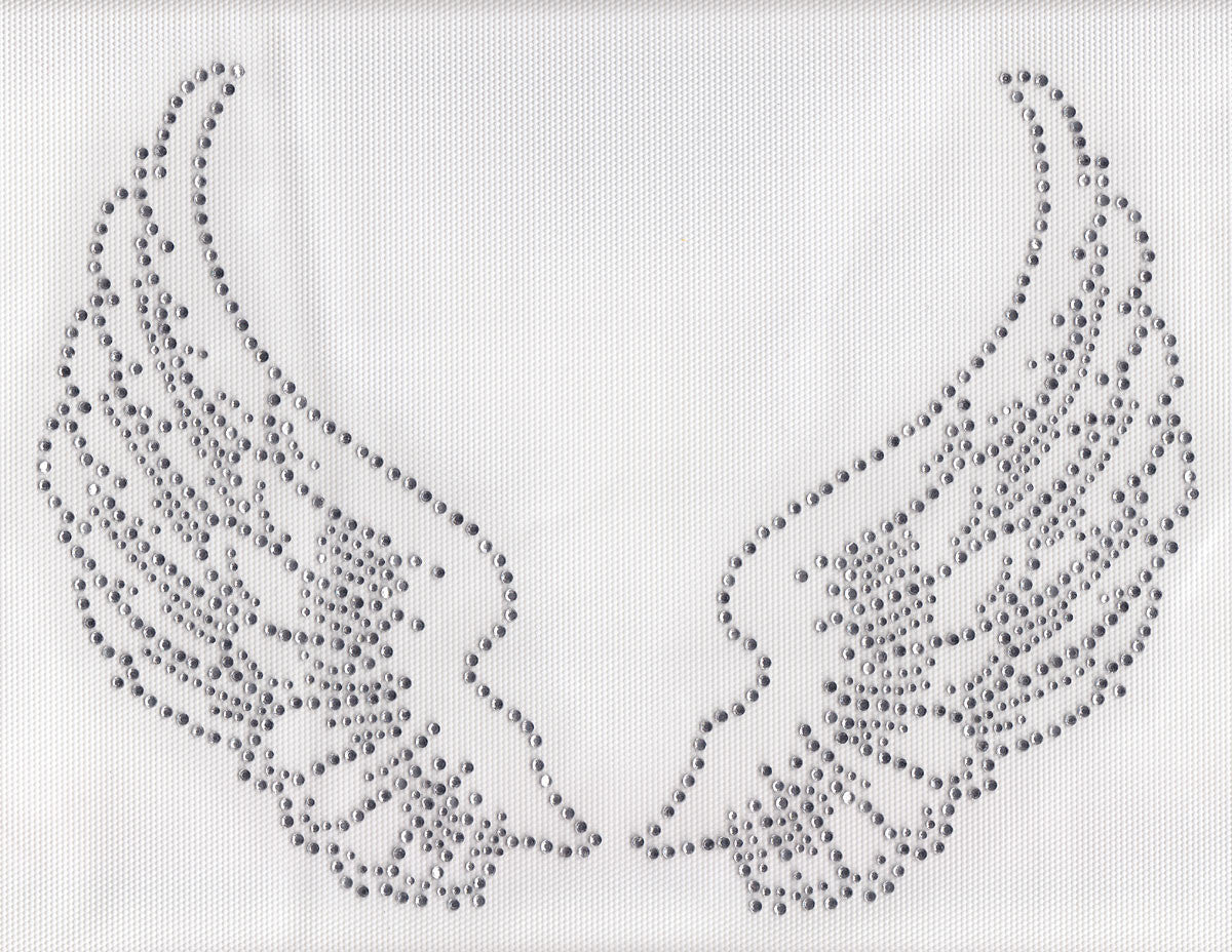 Large Angel Wings -- 10.5" x 7.75" Available in 4 Colors